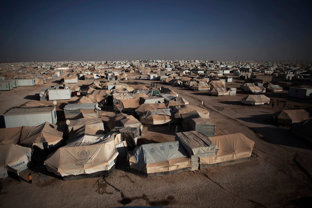 UN alarmed by deadly Syrian protest in Jordan camp