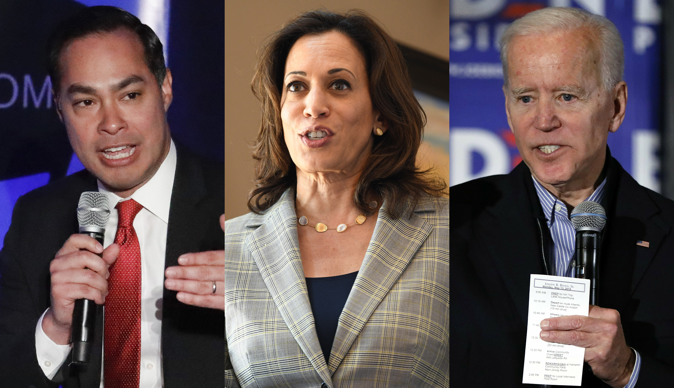 Castro and Harris want Biden to answer for past positions on immigration