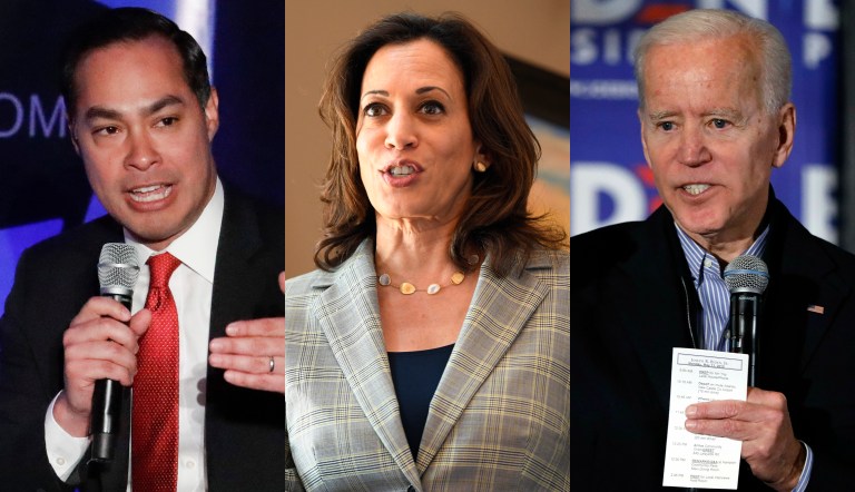 JuliÃ¡n Castro, Kamala Harris, and Joe Biden