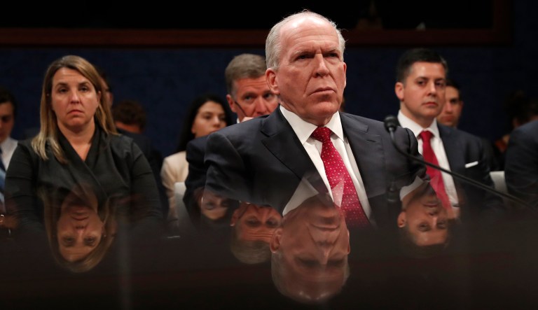 Brennan shared the estimate during his first public and on-the-record discussion since July at an event in New York. (AP Photo/Pablo Martinez Monsivais)