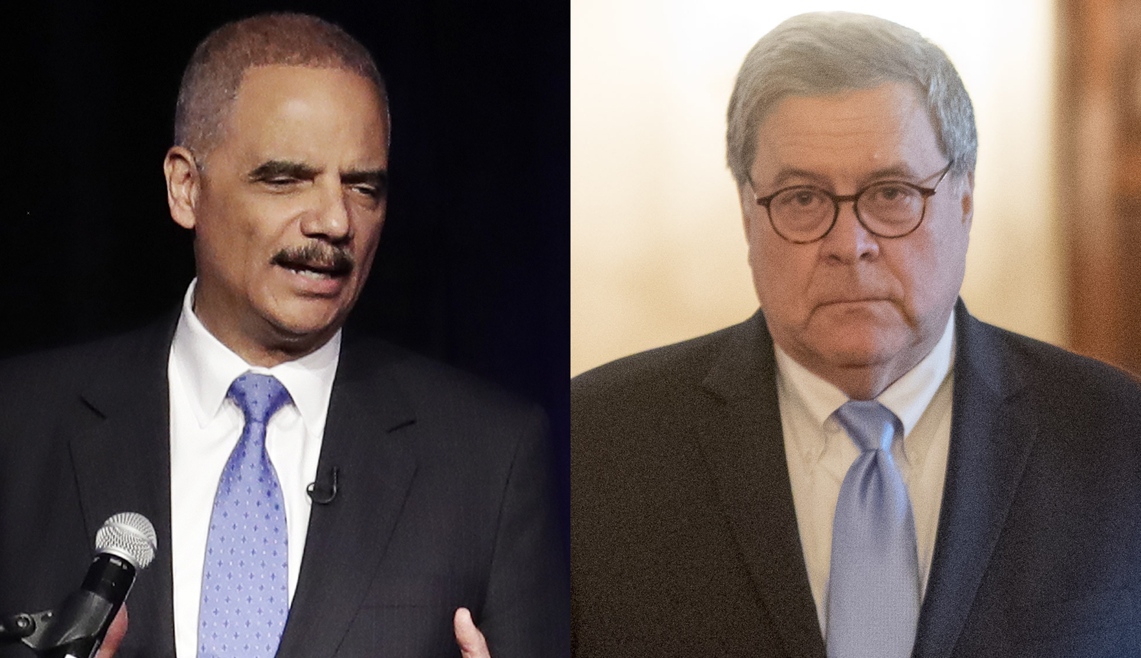Eric Holder says he was ‘inappropriately’ held in contempt as William Barr faces same fate