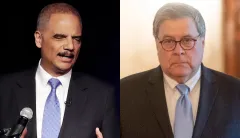 Eric Holder says he was ‘inappropriately’ held in contempt as William Barr faces same fate