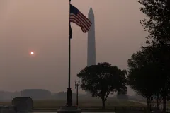 Wildfire smoke: Masks making a return over respiratory harm fears — what to know