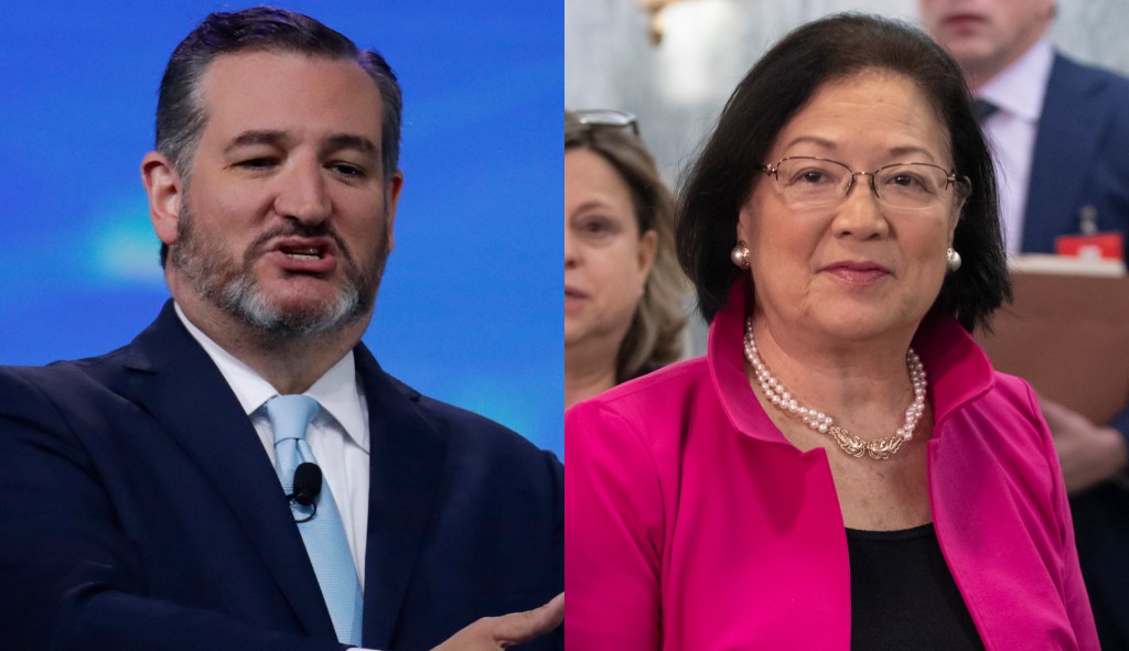Cruz and Hirono have spat on abortion during Senate hearing
