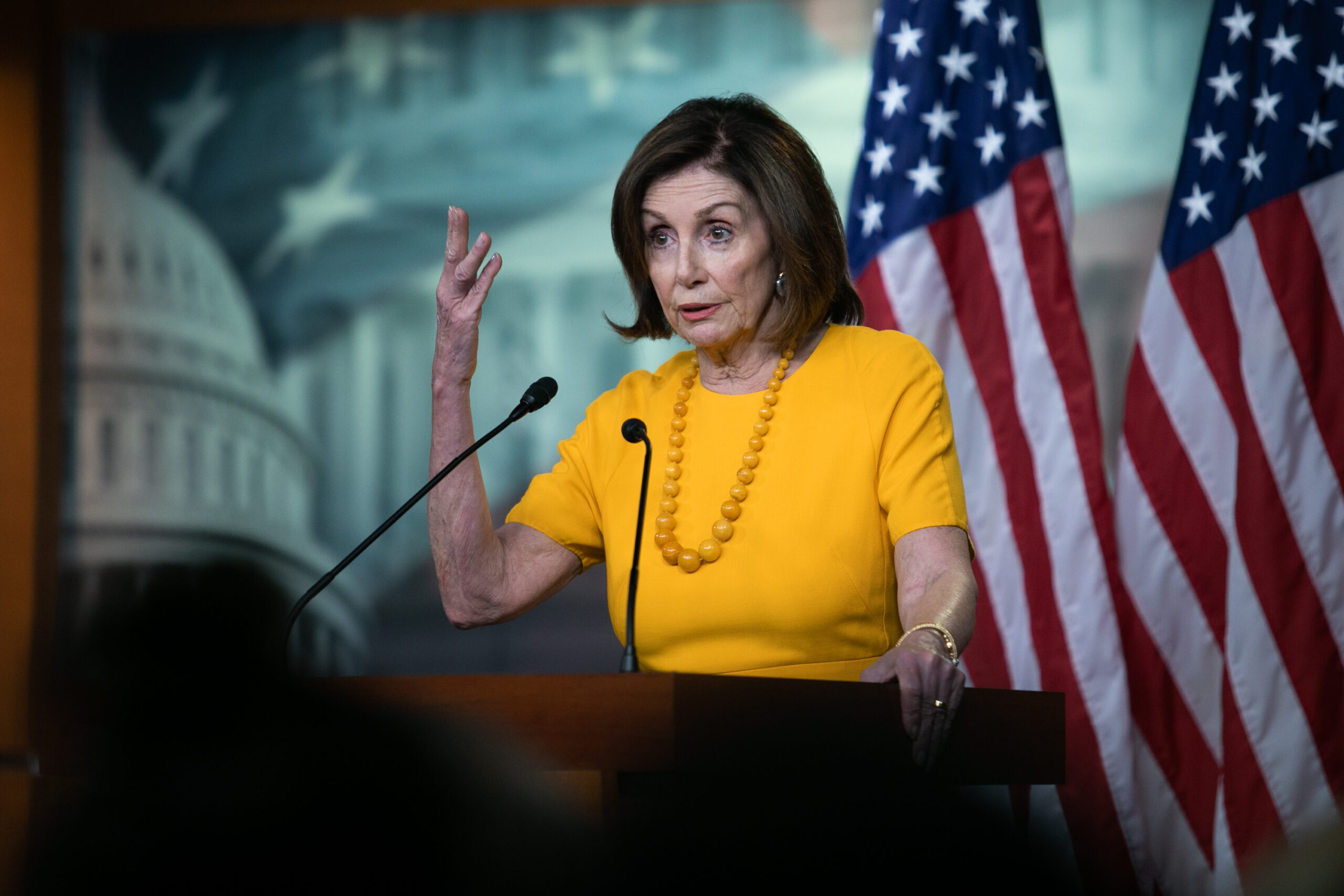 Nancy Pelosi: Mick Mulvaney has ‘no credibility’ on debt ceiling fight
