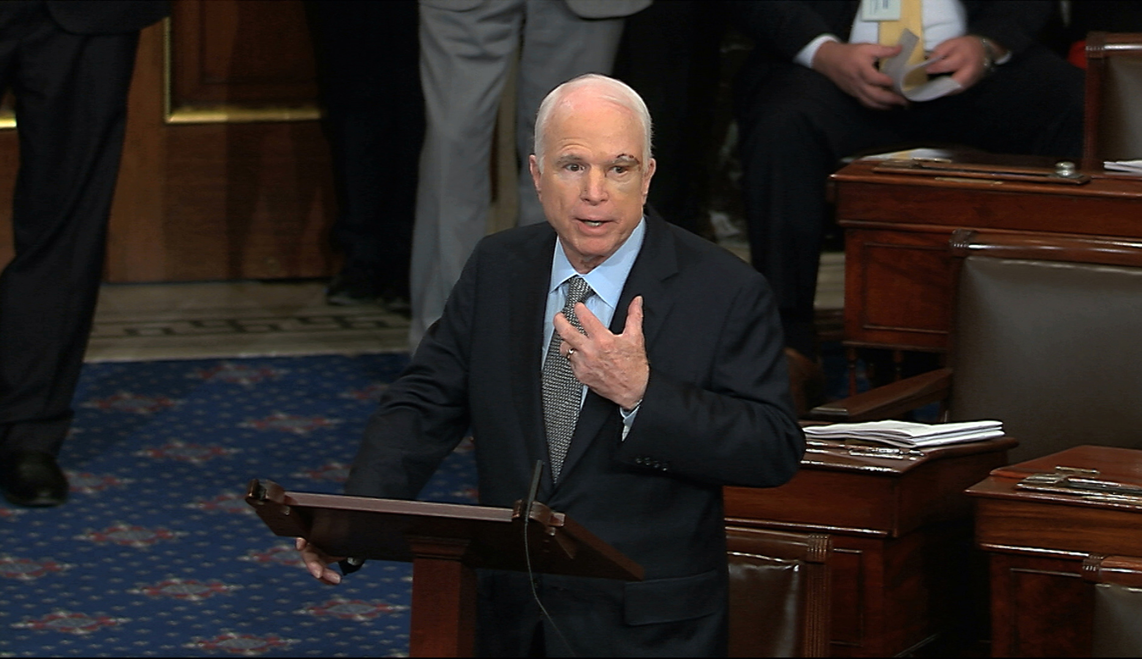 John McCain’s return speech was a fantastic civics lesson
