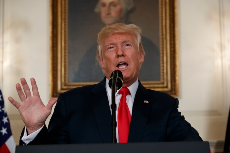 Trump Finally Rebukes KKK, Neo-Nazis, Racists Behind Charlottesville Violence