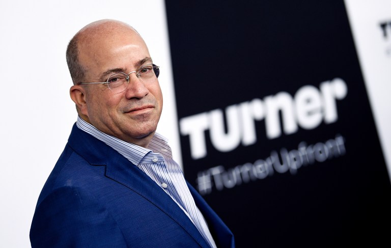 In an interview with the New York Times published Wednesday night, Zucker said CNN's reputation for lacking an overt ideological bent, like MSNBC and Fox News, have put it in Trump's crosshairs. (Photo by Evan Agostini/Invision/AP)