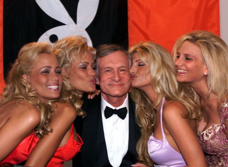 Playboy Enterprises, the company founded by Hugh Hefner, above, dropped its promotions on Facebook as the social media giant faces heightened scrutiny over the use of its data in the 2016 election. Hefner died in 2017, and his son, Cooper, is now the company's chief creative officer.