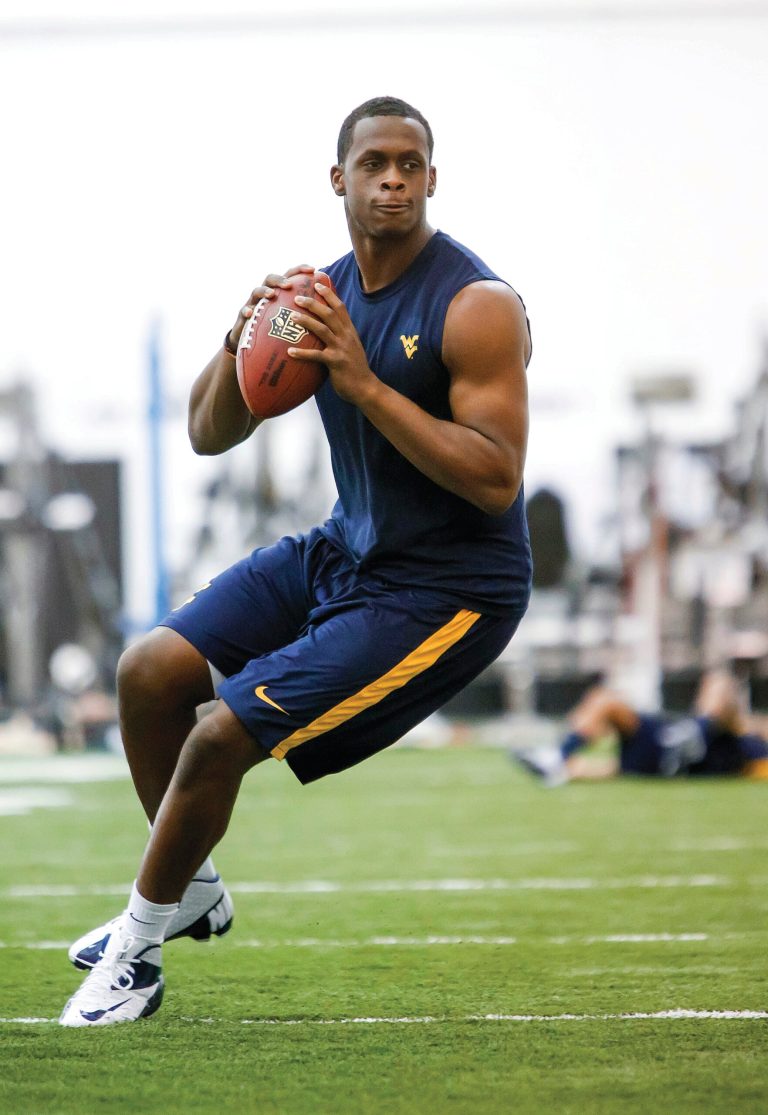 David Smith/AP
Geno Smith could be picked anywhere from the top 10 to the mid-20s next week.