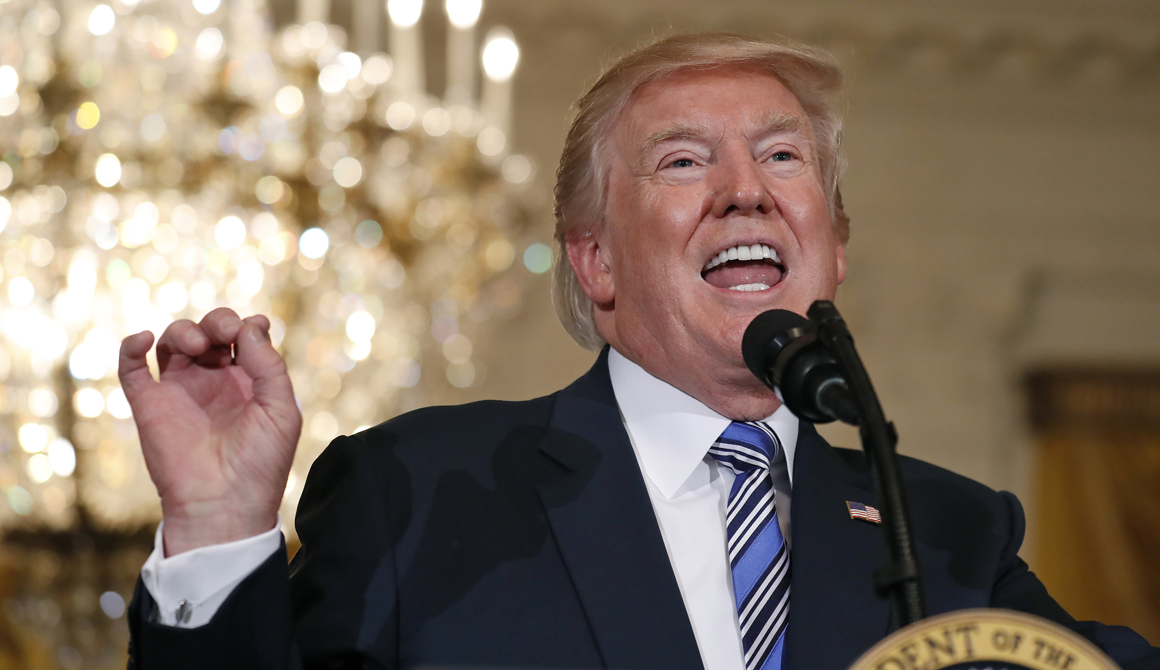 Trump: ‘We were let down’ by Democrats and a ‘few Republicans’ on healthcare