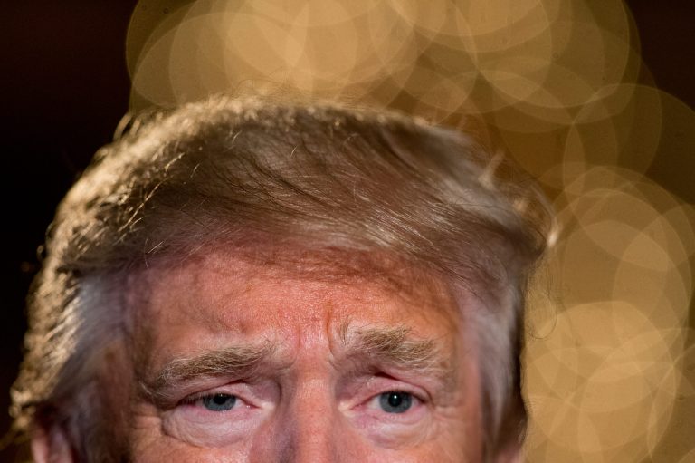 This is not the first time Trump has sought to intimidate a rival GOP presidential candidates' supporters. (AP File Photo/Andrew Harnik)