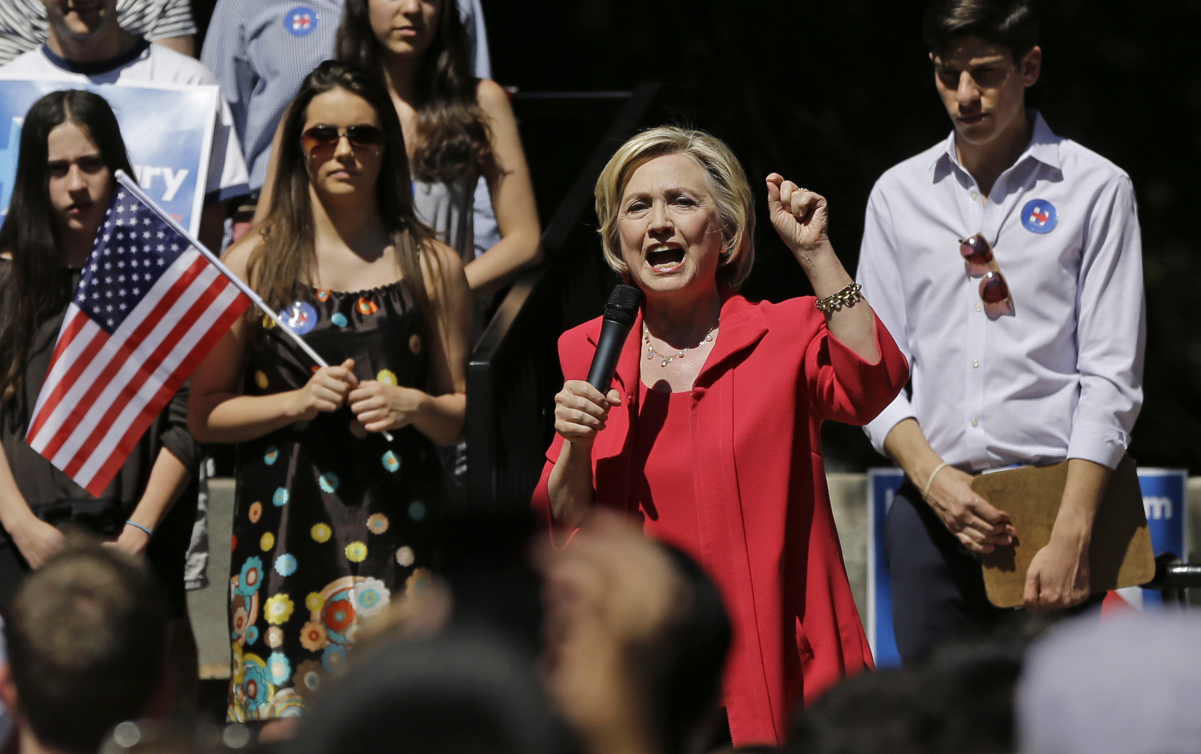 Hillary slams rival Sanders: I won’t ‘take a backseat’