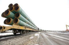 Pipe waits on the prairie as Keystone XL debate rages almost 5 years