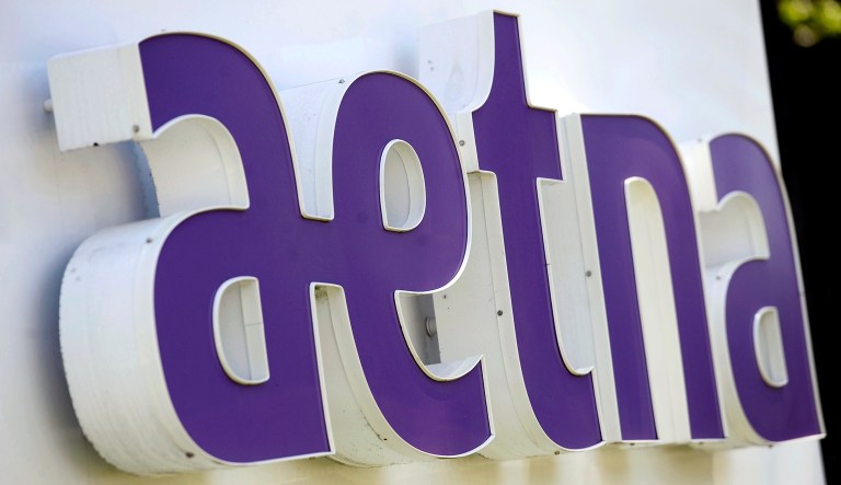 Aetna faced a class-action lawsuit after it sent a mailing to more than 13,000 customers in at least 23 states last year, and information about customers' medication could be seen through the clear display windows on the envelopes. (AP Photo/Jessica Hill, File)