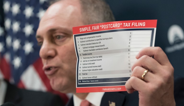 Three polls from recent days underline just how little Republicans know about how the public feels about their all-out effort to push through a tax package in just two months. (AP Photo/J. Scott Applewhite)