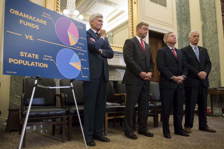 Graham and Cassidy Unveil Their Last-Ditch Health Care Bill