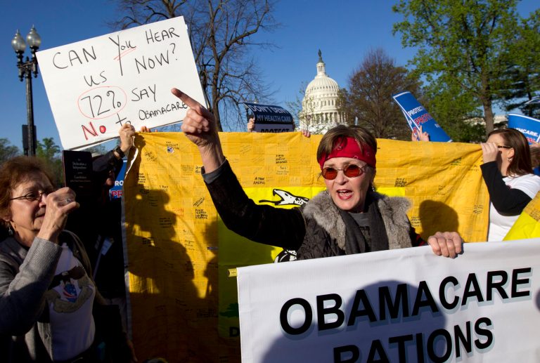 Conservatives instigating a confrontation with President Obama over his health care reforms don't necessarily believe the public would support the government shutdown that would inevitably ensue when the White House refuses to defund the Affordable Care Act. (A/Carolyn Kaster)