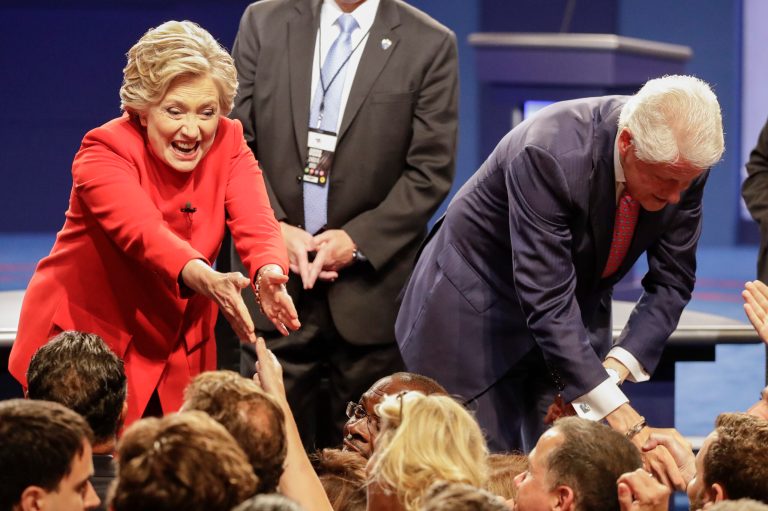 Hillary Clinton's win has more to do with Donald Trump not being prepared and taking the bait on a range of issues he shouldn't have. (AP Photo)
