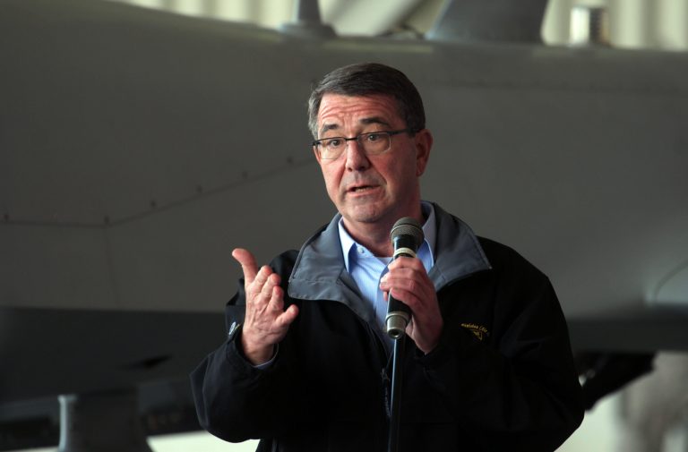 The New York Times reports Carter used his personal email account for official business for the few months he served as secretary of defense earlier this year. (AP Photo)