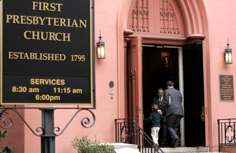 On the diversity point, people join voluntary associations like churches because they think they have much in common with other members, that they trust they will be similar in belief and behavior. (AP Photo/Brett Flashnick)