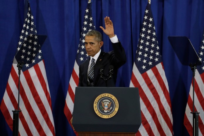 It's time Democrats and the president accept the results like everyone else. (AP Photo/Chris O'Meara)