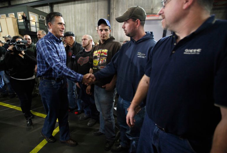 Obama campaign hits Romney on auto bailout