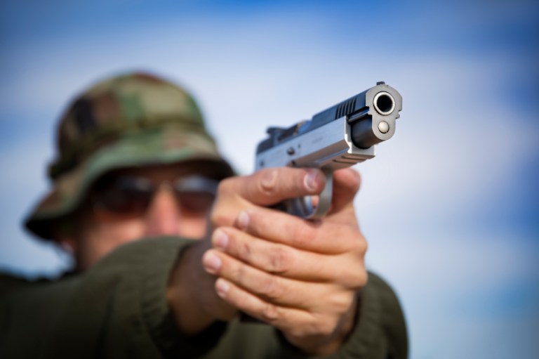 Fifty-two percent of Americans support protecting gun rights, a record high. (iStock)