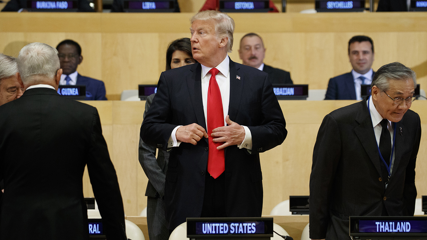 What Trump should tell the UN on Tuesday