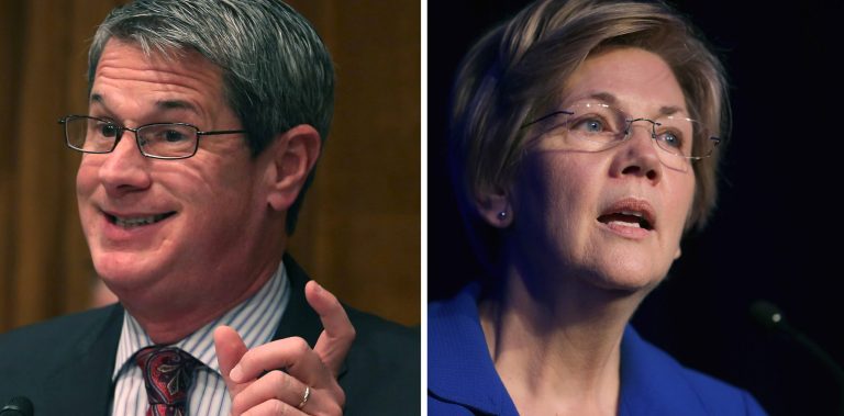 Sen. Elizabeth Warren, D-Mass., and Sen. David Vitter, R-La., are teaming up on a proposal to change the way the Federal Reserve works, the latest bipartisan effort between the two senators with very different ideological backgrounds. (Getty Images)