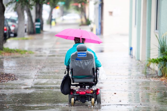 "In addition, persons under the age of 16 and persons who have a physical and/or mental impairment are unable to give consent," the policy reads.Â At first glance, this appears to indicate that a student in a wheelchair would not be able to ever consent to sexual activity simply because of his or her physical handicap.(Photo by Edward Linsmier/Getty Images)
