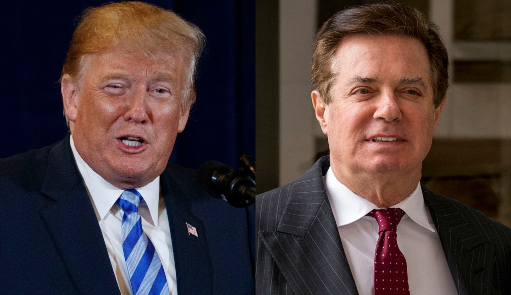 Trump: Pardon for Paul Manafort is on the table