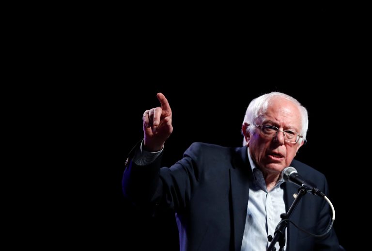Sanders referred to Australia's Medicare-for-all system is publicly funded. (AP Photo/Charlie Neibergall)