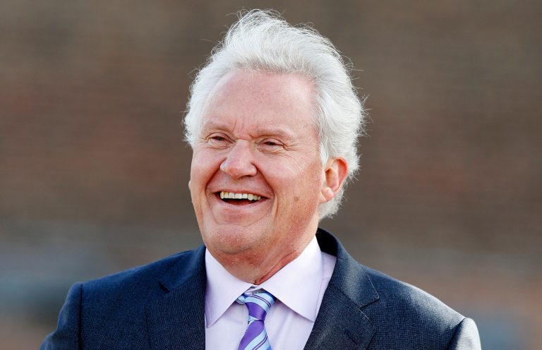 Many workers were laid off under General Electric CEO Jeff Immelt's watch, which saw heavy government assistance, and the stock price plummeted. But he lined his pockets and rubbed elbows with former President Barack Obama and elites. (AP Photo/Michael Dwyer)