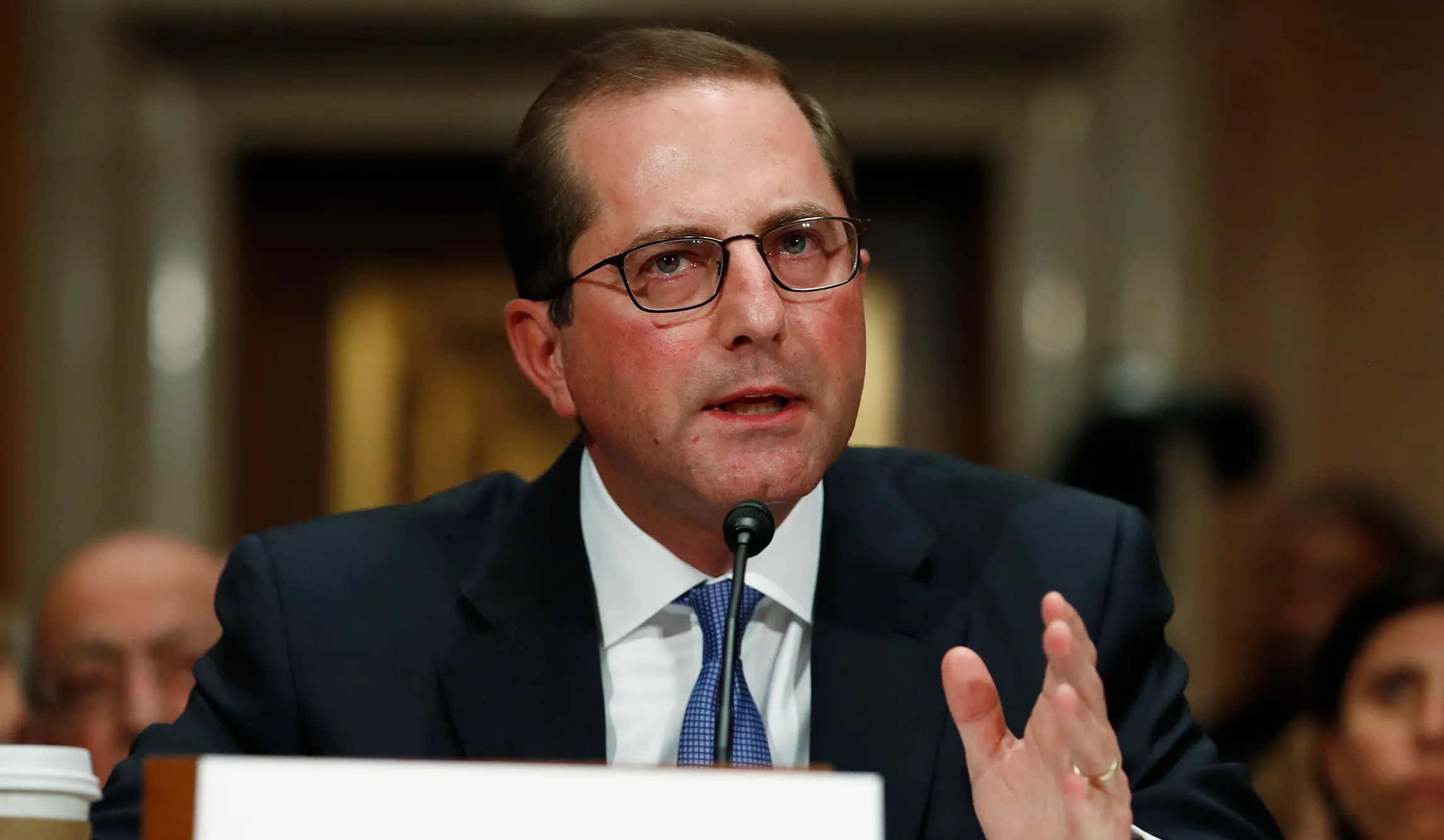 Alex Azar pushes back against accusations of Obamacare ‘sabotage’