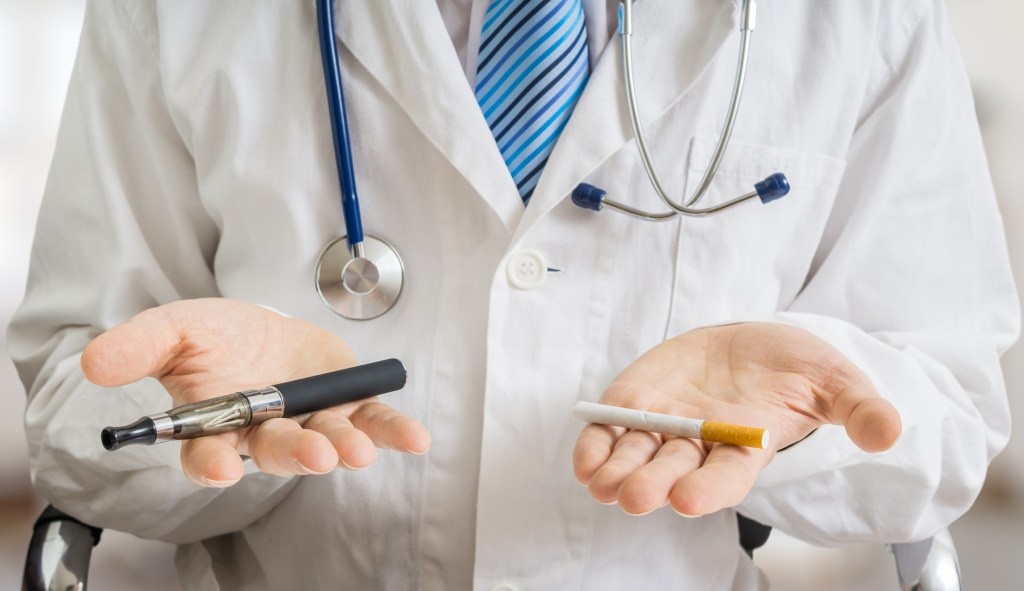 E-cigarettes are what the doctor ordered