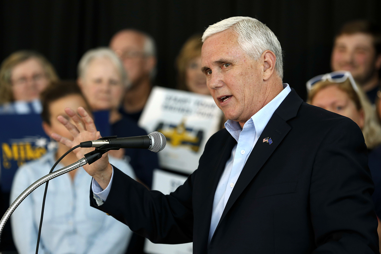 Pence slams Clinton’s ‘pay to play’ scheme at State
