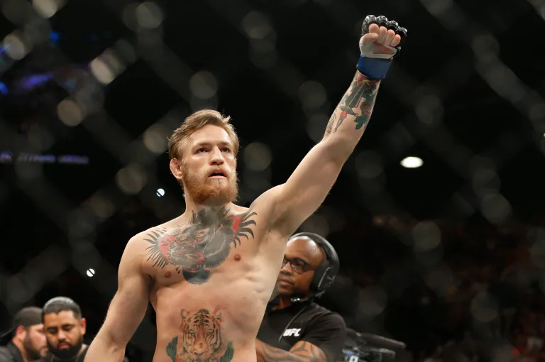 UFC featherweight champion Conor McGregor laughed off Donald Trump's one-sided feud with Ronda Rousey. 