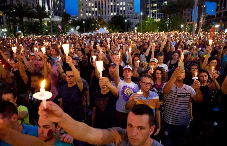 In an open letter to Congress, dozens of major entertainment stars and executives told Congress to adopt new gun control measures in the wake of the June 12 massacre in Orlando, Fla. (AP Photo/David Goldman, File)