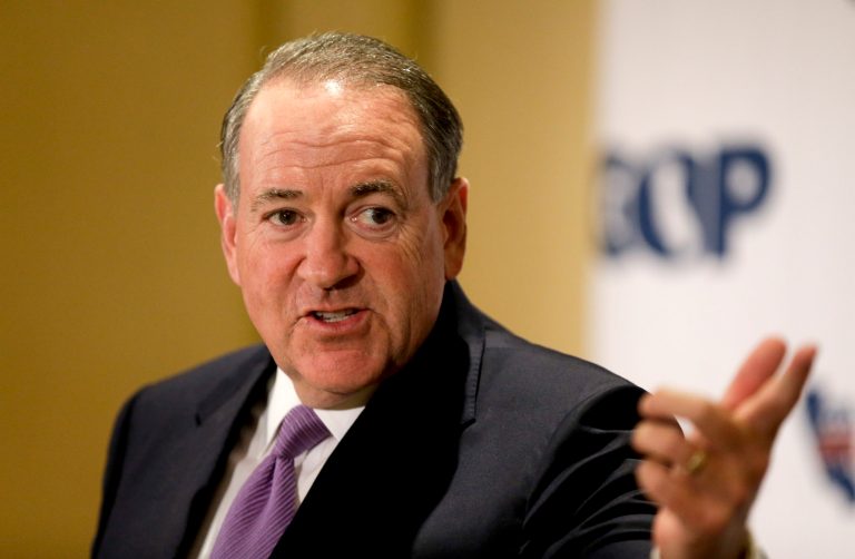 Republican presidential candidate, former Arkansas Gov. Mike Huckabee said, 
