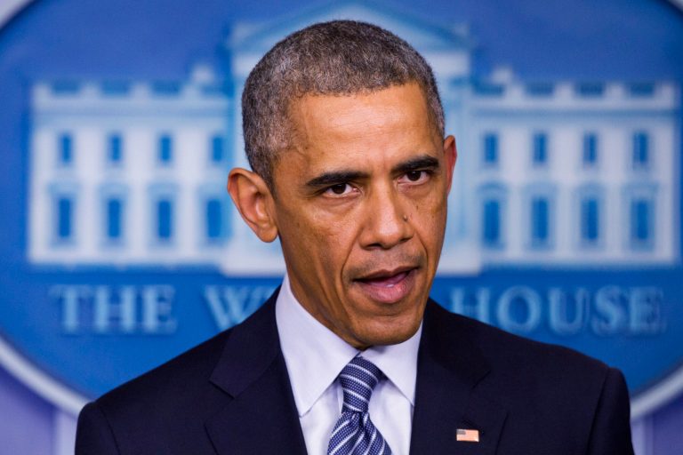 President Barack Obama speaks to the media in the briefing room of the White House, Monday, after the Ferguson grand jury decided not to indict police officer Darren Wilson in the shooting death of Michael Brown. (AP/Jacquelyn Martin)