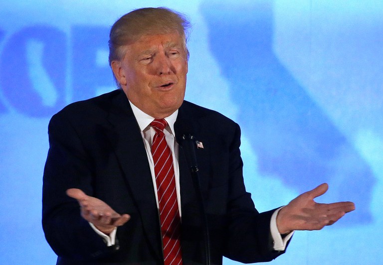 Trump's character, immigration stance and grasp of public policy is all wanting. (AP Photo/Jeff Chiu, File)