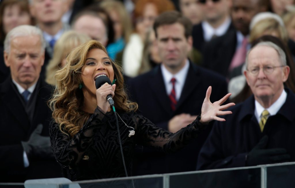 Sources: Beyonce lip-synched inaugural performance