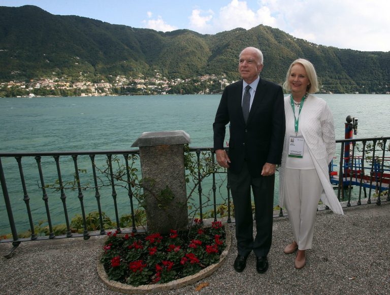 Sen. John McCain, R-Ariz., said that America is still committed to traditional alliances and values, despite doubts that have emerged due to the 