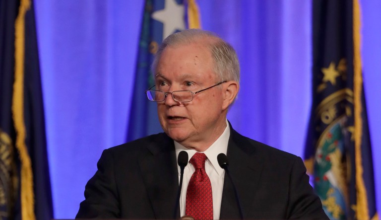 Attorney General Jeff Sessions will announce on Tuesday the future of the Deferred Action for Childhood Arrivals program. (AP Photo/Mark Humphrey)