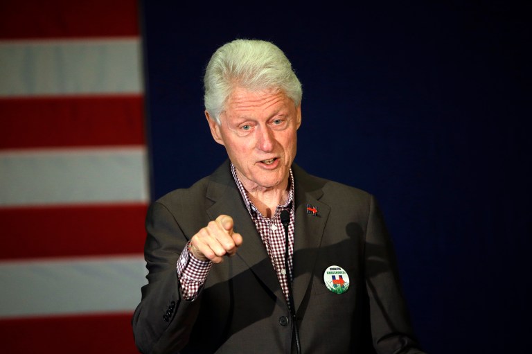 Bill Clinton is slated to speak in the traditional Tuesday-night slot reserved for candidates’ spouses at the convention, where he will deliver an address on Hillary Clinton’s dedication to children and families. (AP Photo/Don Ryan)