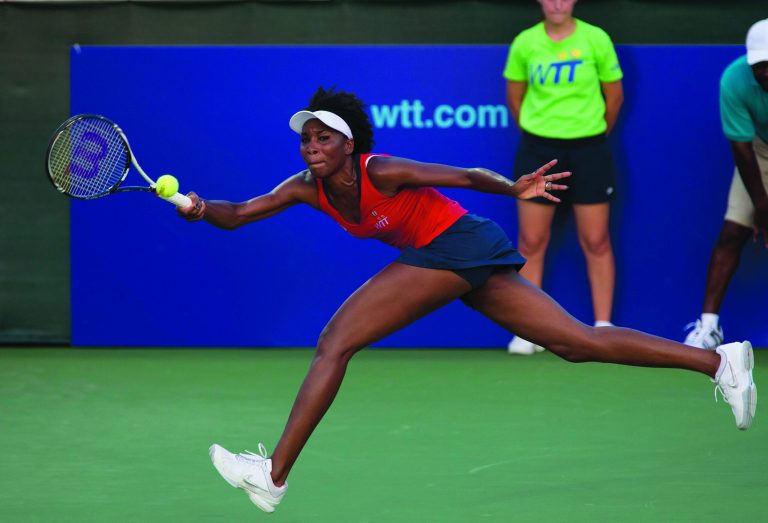 Fred Mullane/Camerawork USA
Four-time Olympic gold-medal winner Venus Williams will be joining the Washington Kastles at the World TeamTennis Finals Weekend in September.