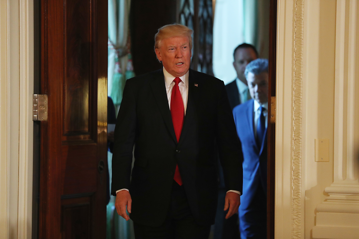 Trump reacts to appointment of special counsel: ‘There was no collusion’