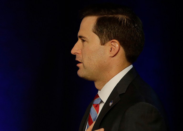 Rep. Seth Moulton, D-Mass., and a former Marine Corps officer, tweeted on Friday that Lt. Col. Ehab Hashem Moshen, a member of the Iraqi army with whom he served during a deployment, had been killed fighting the Islamic State. (AP Photo/Stephan Savoia, File)