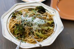 A warming _ and simple _ broccoli and pasta dish